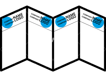 Streifenanzeige im Besucherfaltplan